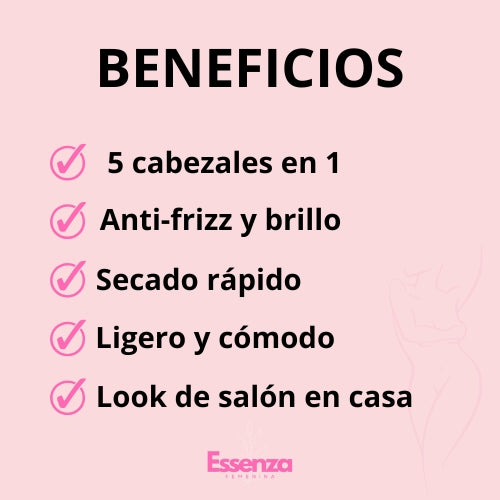 Secador Profesional Multifunción 5 en 1